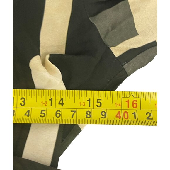 Massimo Dutti Womens Long  Dress EU 40 US 8 White Black Geometric 6605/819 NWT - Picture 12 of 14